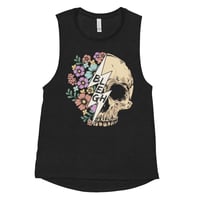 Image 5 of WOMEN'S BLEGH BOLT MUSCLE TANK