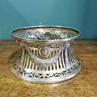 Image 3 of Antique Irish Art Deco Silver Dish Ring, Dublin c.1909