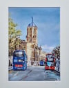 Original print of Tom Tower in Oxford
