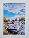 Original print of Port Meadow in Oxford