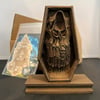 Coffin Artifact Resin Sculpture (Brown Variant)