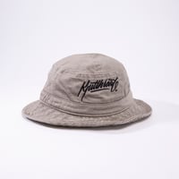 Embroidered Bucket Hat - Tan