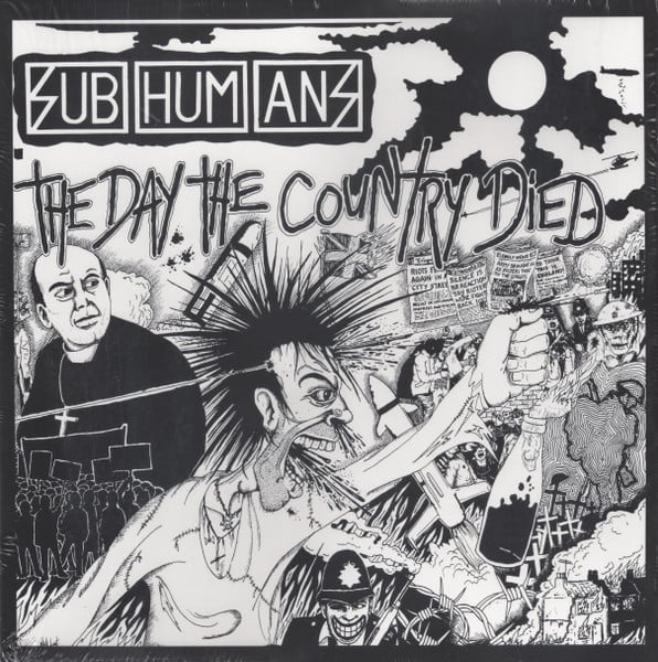 Image of Subhumans - "The Day The Country Died" Lp (red vinyl)