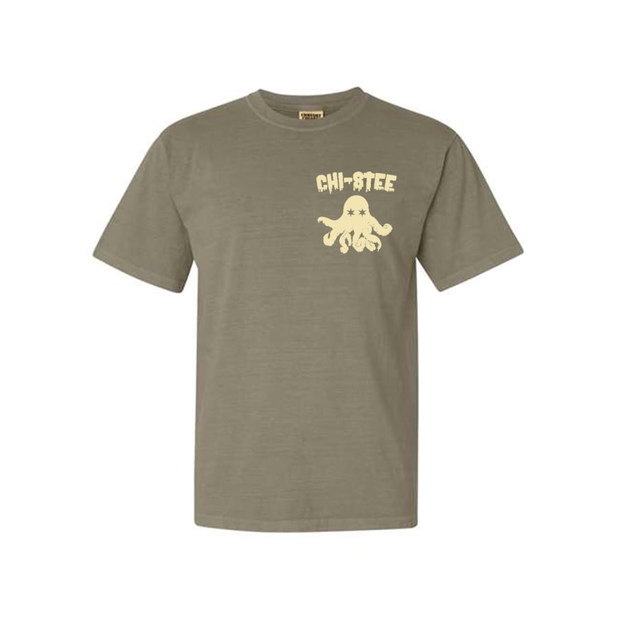 Image of KHAKI HEAVYWEIGHT OCTO-DRIP TEE