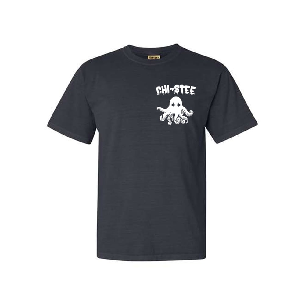 Image of GRAPHITE HEAVYWEIGHT OCTO-DRIP TEE