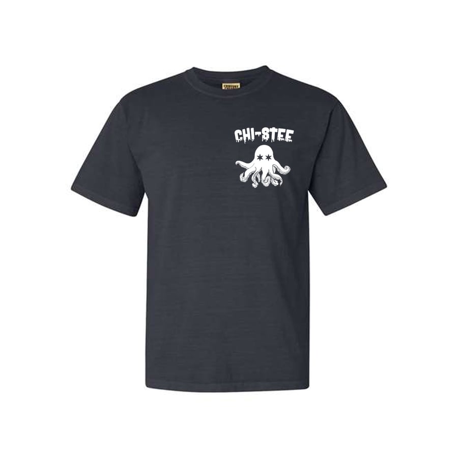 Image of GRAPHITE HEAVYWEIGHT OCTO-DRIP TEE