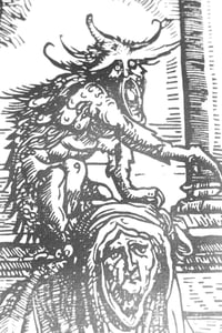 Image 2 of Hexe und Helfer / Kunstdruck