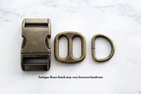 Image 2 of Antique Brass Buckle Set