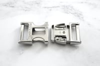 Image 3 of Silver Side Release Buckle - Zinc Max
