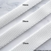 Image 3 of White polypropylene webbing