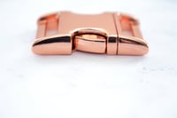 Image 4 of Rose Gold Side Release Buckle - Zinc Max