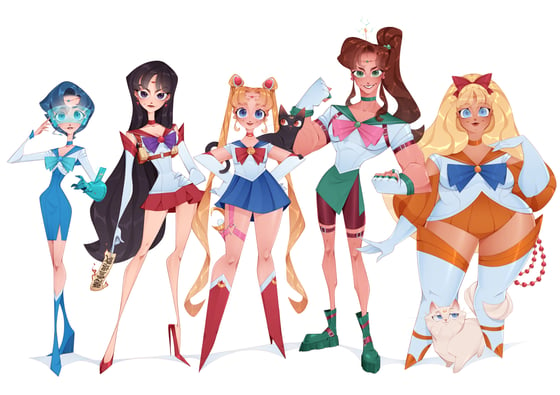 Image of SAILOR MOON LINEUP