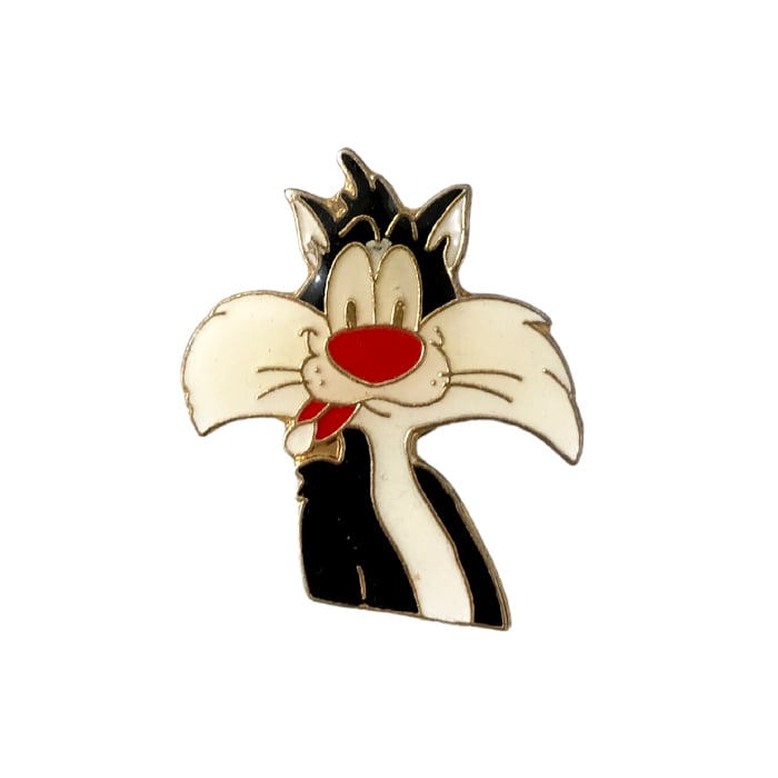 Vintage Sylvester cat pin 