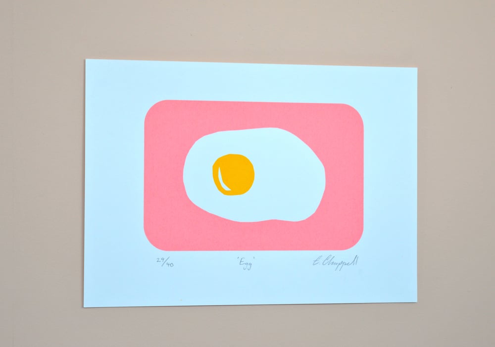 Image of Emily Chappell A4 Egg Print