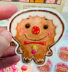 Gingerbread man - with peppermint nose