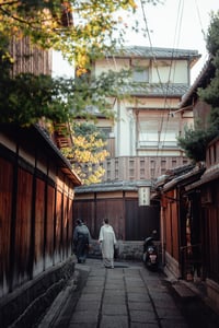 Image 4 of Fine Art - 20 copies / Signed - Kyoto quiet corner