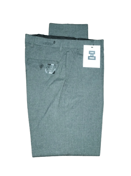 Image of F.S.E.BY DESIGN GREY TROUSERS MENS