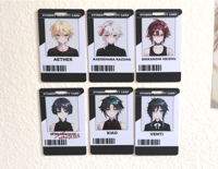 Genshin Impact Boys Next Door Anemo Edition: ID Card Set