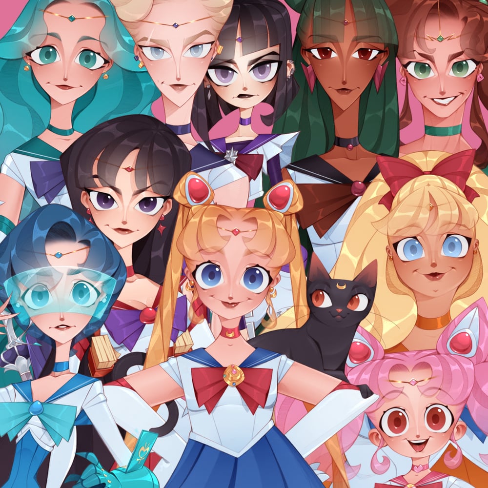 Image of SAILOR MOON (Individual Prints)