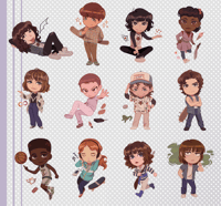 ST 2.5 in Acrylic Character Charms