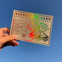 TATTOO GIFT CARD £50