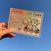 TATTOO GIFT CARD £100