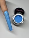 PERIWINKLE blue paint pot 