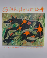 star hound original painting