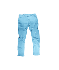 Image 1 of Light blue slim fit jean