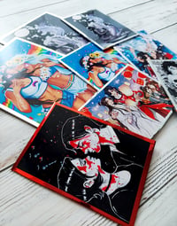 Image 2 of Wednesday and Enid mini prints 