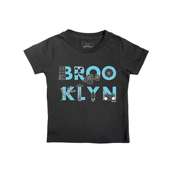 Image of Brooklyn Font Toddler Tee