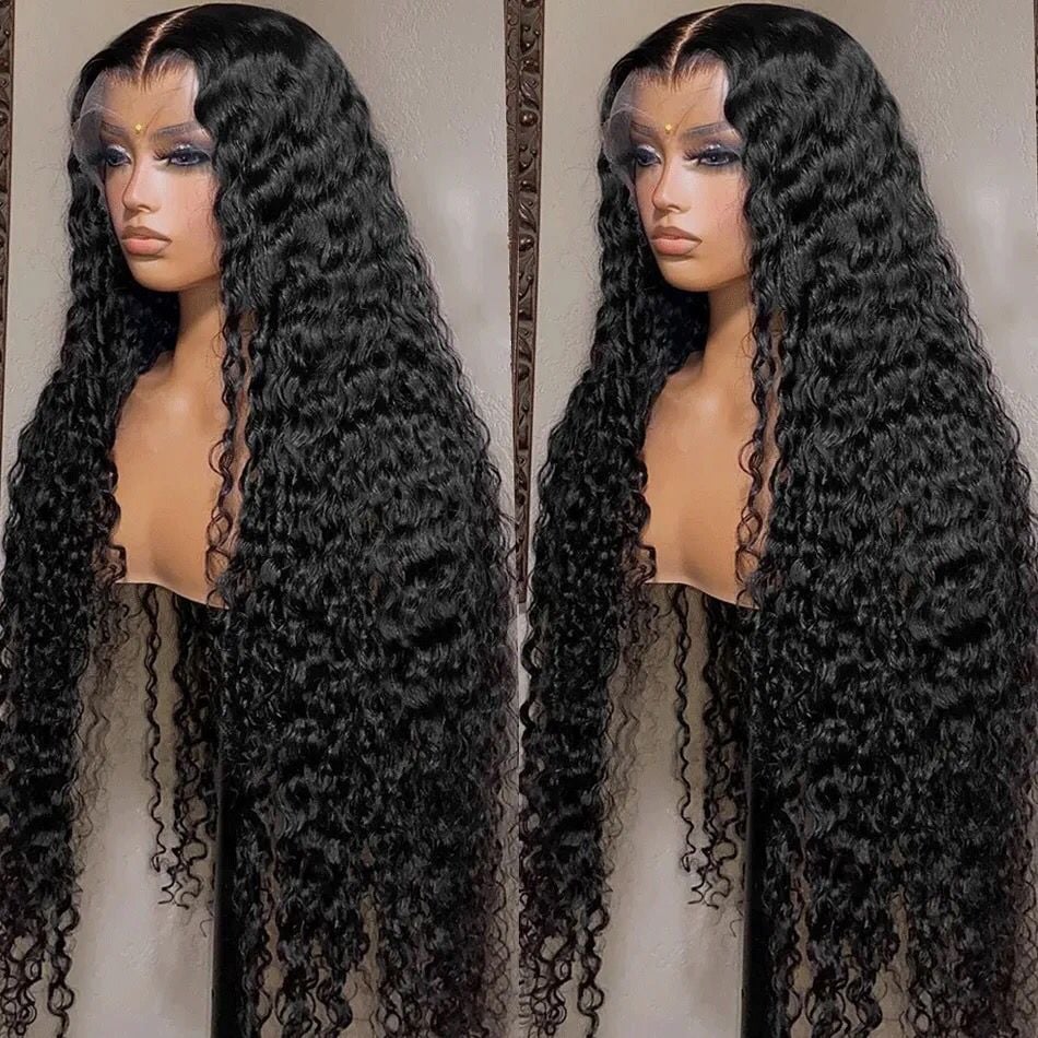 Image of Deep curly lace frontale