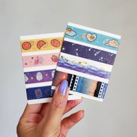Image 1 of washi tape sample cards