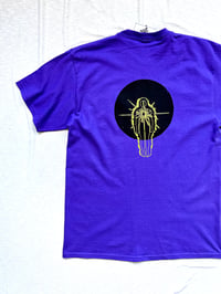 Image of it’s what’s inside that matters tee in purple 