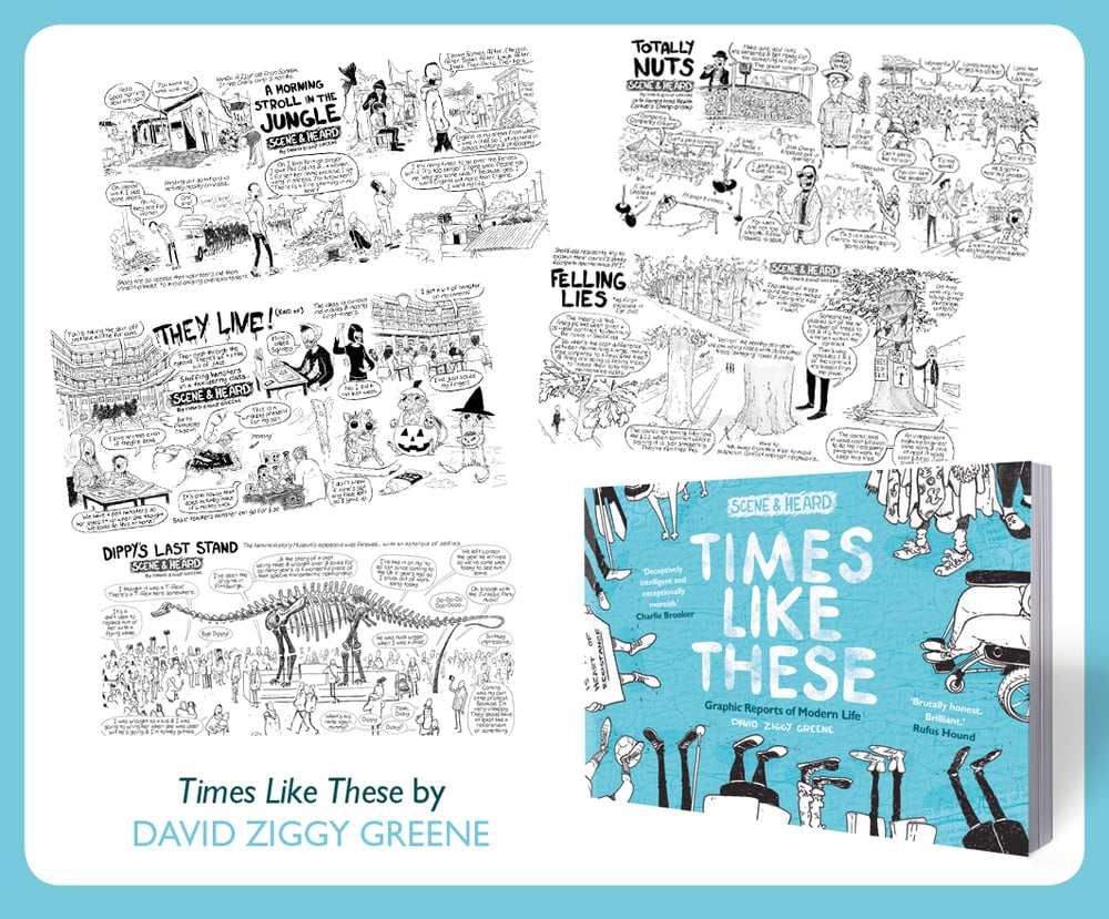 Times Like These: collected reports - David Ziggy Greene *Signed!