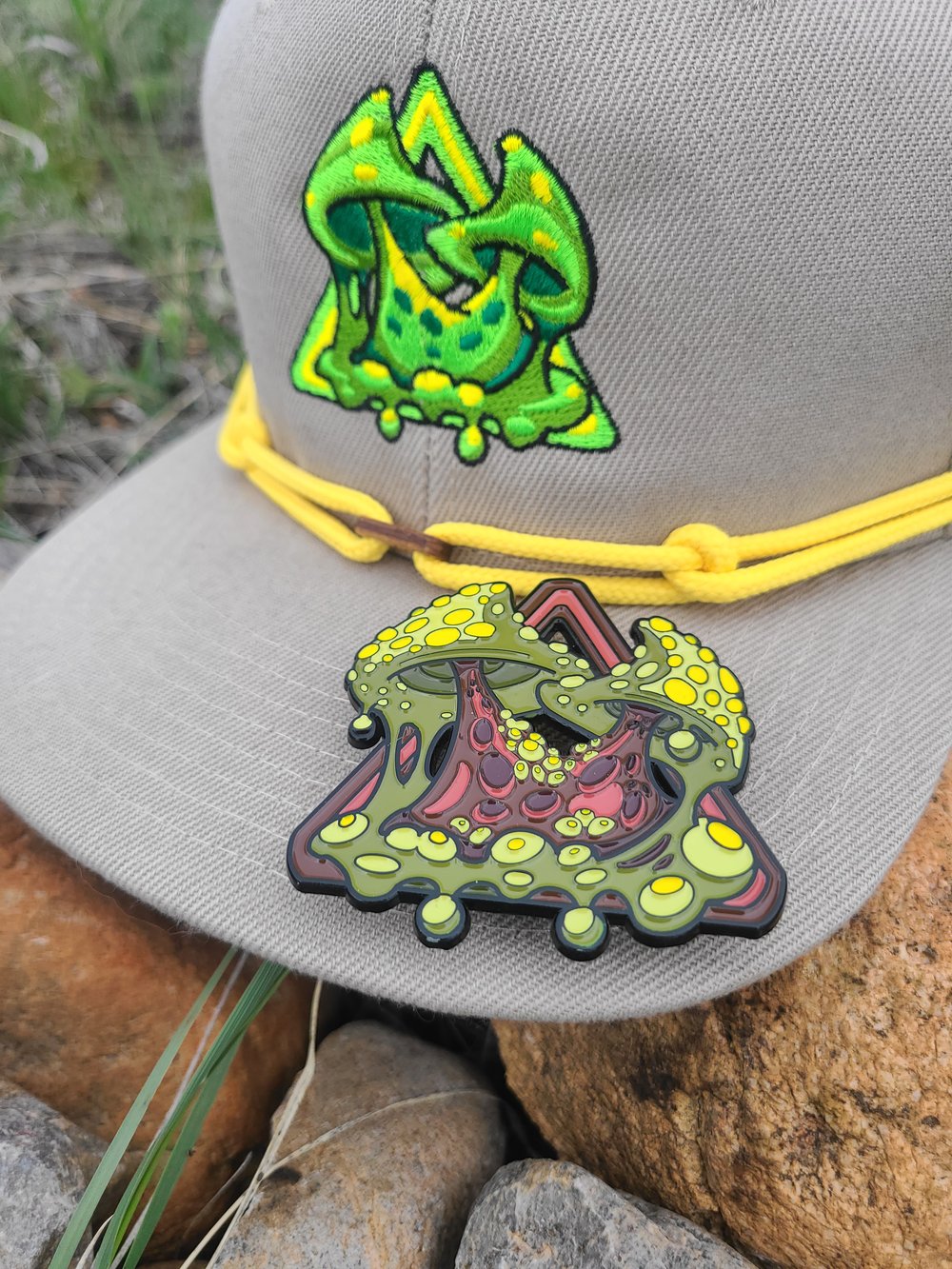 Image of "Mossy Mushroom" mint_beastwood x Findlay hats collab