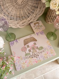 Image 1 of Country Cottage Placemat & Coaster Sets 
