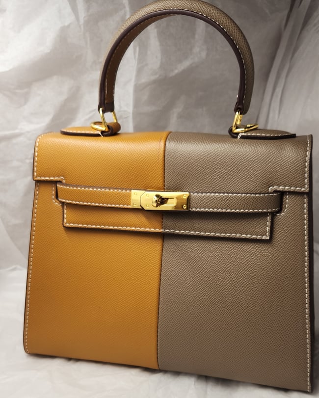 Yellow and Brown Designer Inspired BK