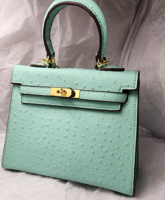 Small Aqua BK designer Inspired