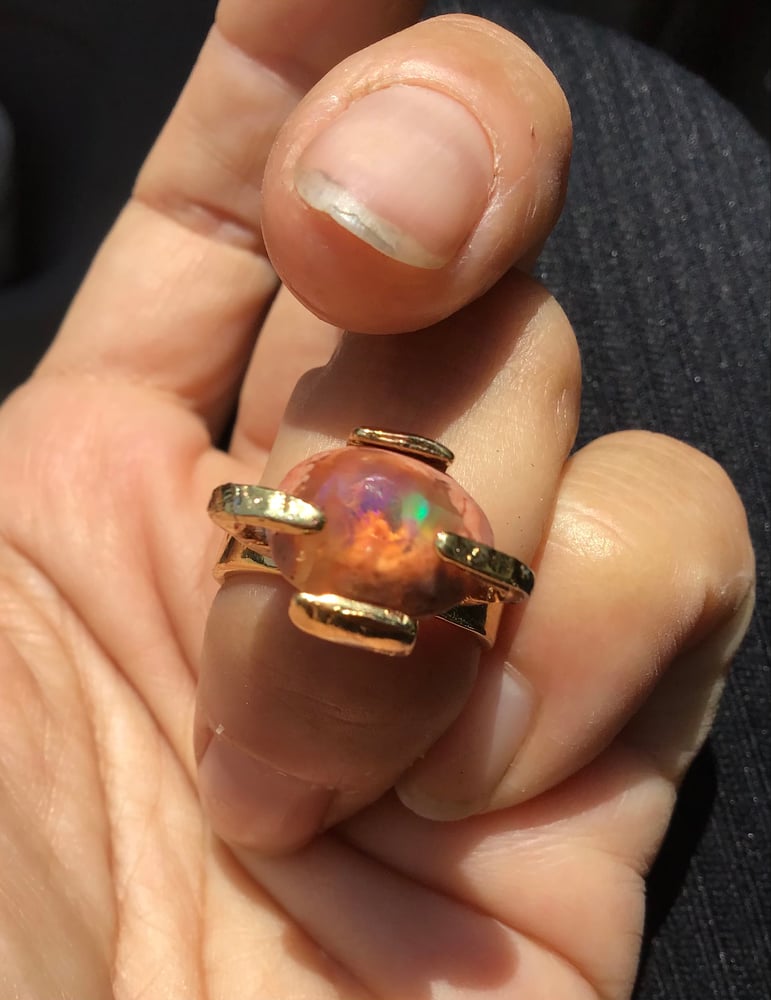 Image of Matrix Opal Sight~Seer ring
