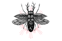 "The Horned Knight" 8.5"x11" Fine Art Print