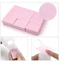 Image 2 of Pink nail wipes 