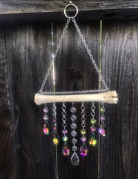 Image 1 of Deer Femur Custom Suncatcher