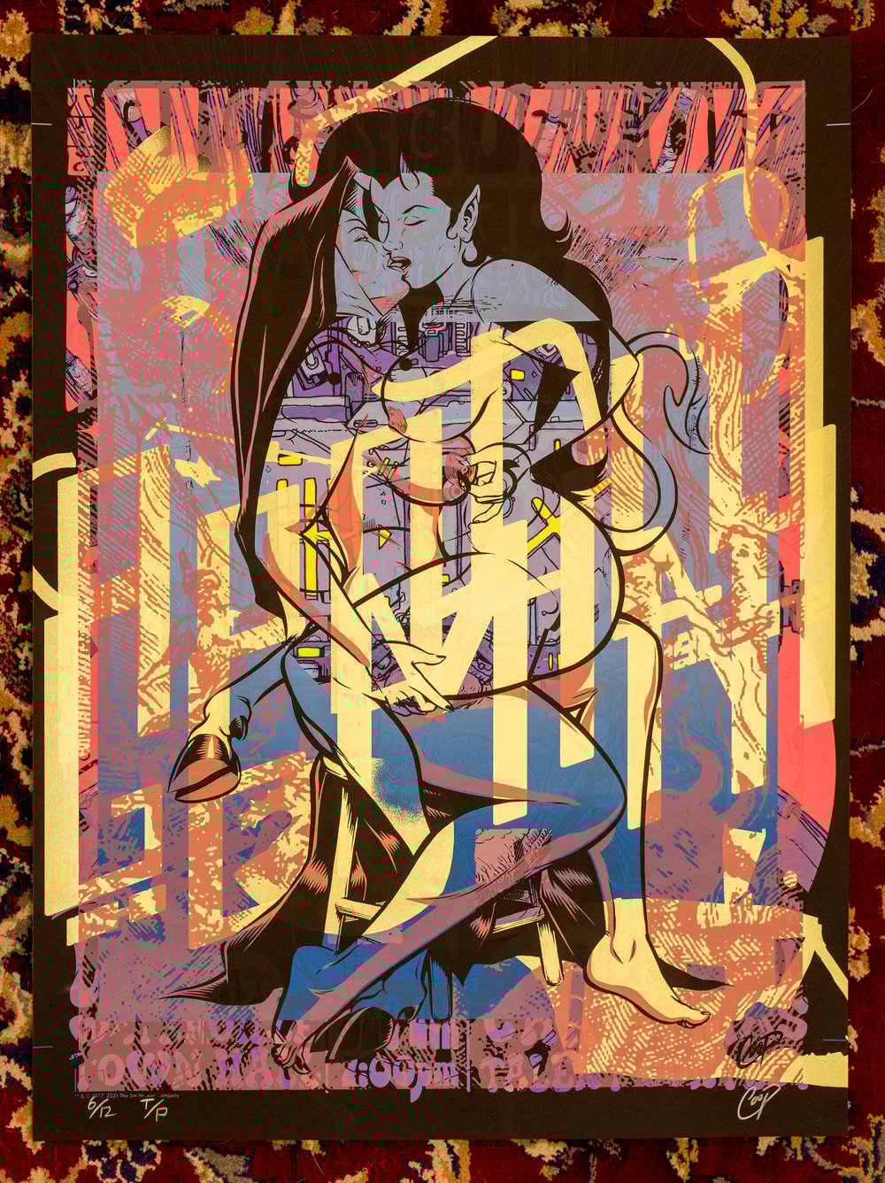 Image of TEST PRINT TUESDAY #3 Communion