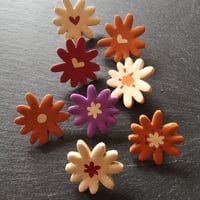 Image 1 of Broches fleur