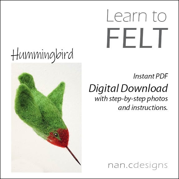 PDF Hummingbird Felting Instructions