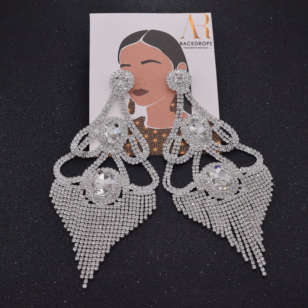 Image of Heidi crystal earrings