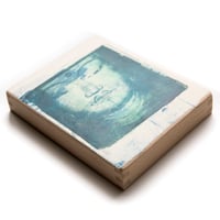 Image 4 of Monotype - "Bouddha japonais en vert" - 14x18 cm