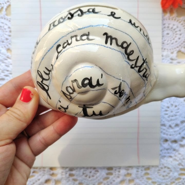 LUMACA POETICA - POESIA AUGURALE per LE MAESTRE