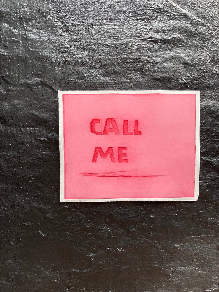Image of CALL ME pink by STEFANIE NEUMANN